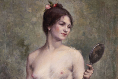 Fantaisie (La mujer y el espejo), 1889